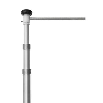 Telescopische 3-delige mast 2.1 - 5.5 meter (optioneel met, Nieuw