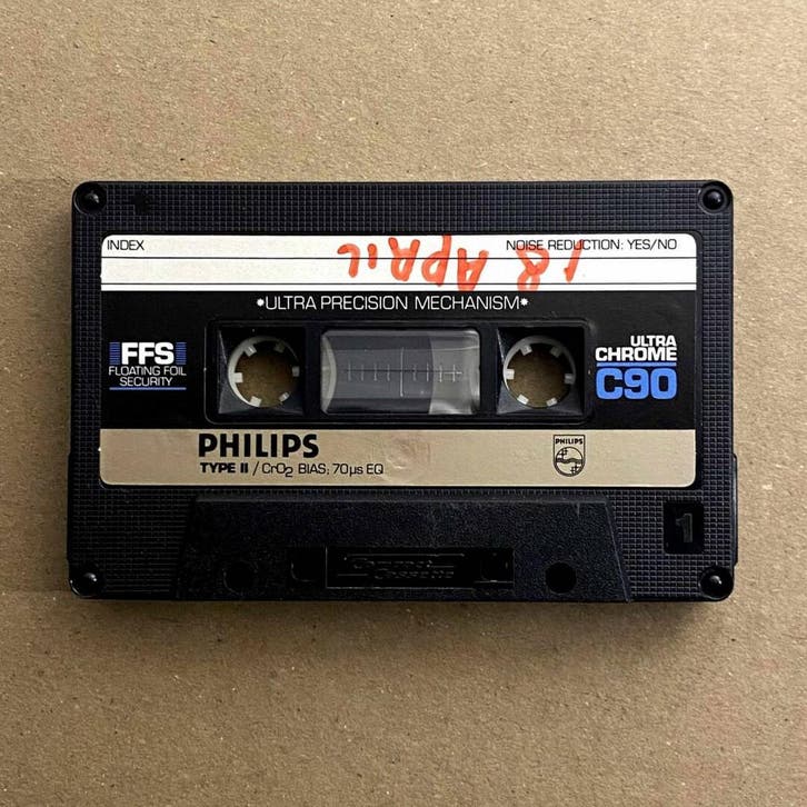 Philips Ultra Chrome C90 onbespeeld gebruikt (Cassette band), Cd's en Dvd's, Cassettebandjes, Ophalen of Verzenden