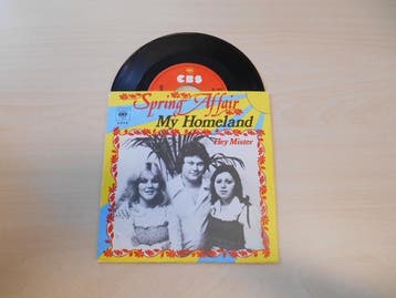 vinyl single 7 inch - Spring Affair - My Homeland, Verzenden, Zo goed als nieuw, 7 inch, Pop