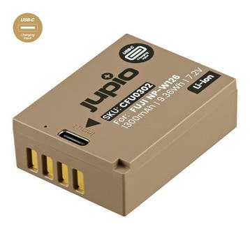 Jupio Fujifilm NP-W126 1300 mAh Ultra C CFU0302, Verzenden