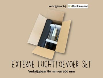 Externe luchttoevoer - voordelig, Ophalen of Verzenden, Nieuw, Hout, Vrijstaand