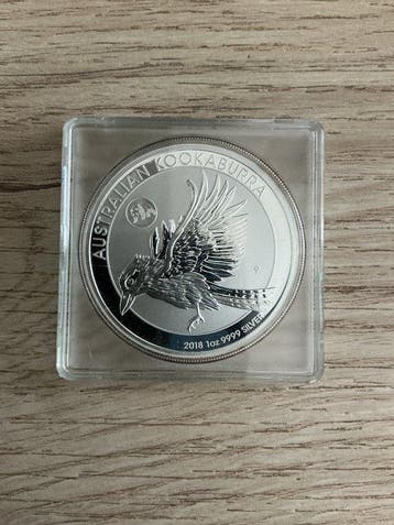 Australië. 1 Dollar 2018, Kookaburra, 1 Oz (Zonder