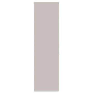 vidaXL Doucherolgordijn 70x240 cm stofbreedte 66 cm, Verzenden, Nieuw, Grijs