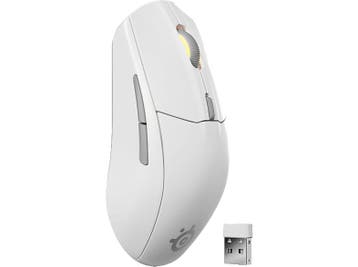 Steelseries -  Rival 3 Wireless Gen 2 Gamingmuis  - Wit, Rechtshandig, Muis, Verzenden, Gaming muis