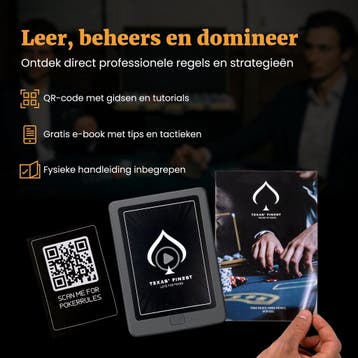 Texas Finest Matt Black 500 Chips – Pokerkoffer Volwassenen, Ophalen of Verzenden, Gebruikt