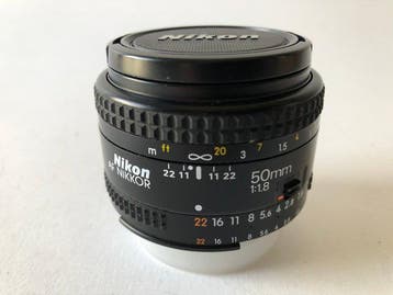 Nikon AF Nikkor 1,8/50mm | Prime lens, Nieuw