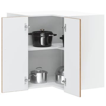 vidaXL Keuken hoekkast Porto bewerkt hout oud houtkleurig, Verzenden, Nieuw, Bruin