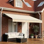 vidaXL Vervangingsdoek voor zonnescherm Crèmekleurig 500 ×, Verzenden, Nieuw