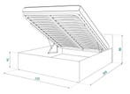 Twijfelaar Bed Wit | MDF Grenen | Nieuw | OP=OP, Huis en Inrichting, Verstelbaar, Wit, Nieuw, Ophalen of Verzenden