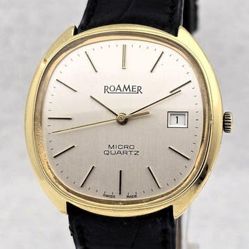 Roamer - Micro Quartz – Vintage Swiss Made – Date – Men –, Nieuw