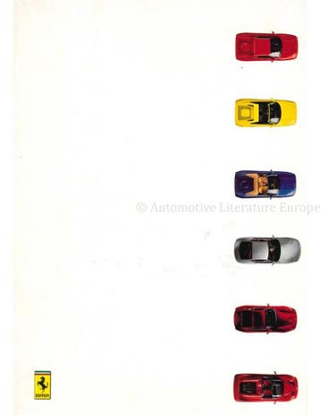 1997 FERRARI PROGRAMMA PERSMAP ENGELS | ITALIAANS 1148/97, Nieuw, Ferrari, Author