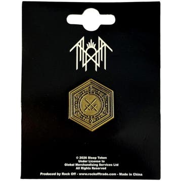 Sleep Token Emergence House Veridian - Pin off. merchandise, Ophalen of Verzenden, Nieuw, Pop, Beeldje of Miniatuur