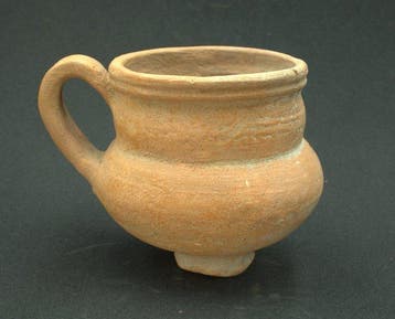 Roman Terracotta One-Handled Jar - 76 mm