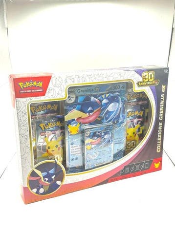 Pokémon - 1 Box - Pokémon TCG – Collezione Greninja ex 30°, Nieuw