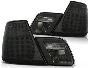 LED Achterlichten Smoke BMW 3 Serie E46 Coupe B6038, Nieuw, BMW