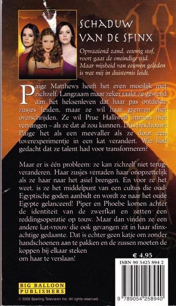 Schaduw van de sfinx / Charmed pockets / 6 9789054258940, Verzenden, Gelezen, C.M. Burge
