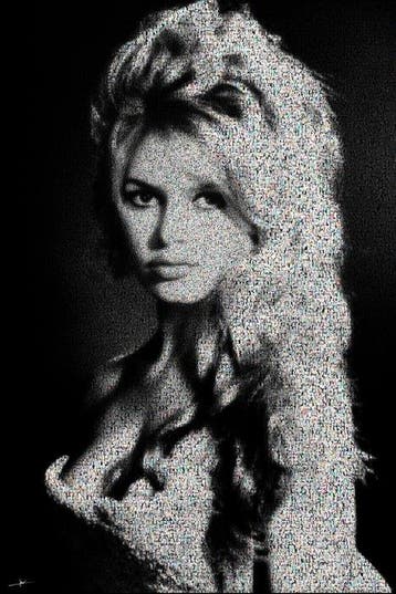 David Law (1967) - Crypto Brigitte Bardot III - Format XL, Antiek en Kunst
