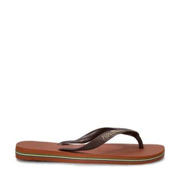 Havaianas Brasil slippers voor heren in het Bruin, Slippers, Bruin, Verzenden, Havaianas