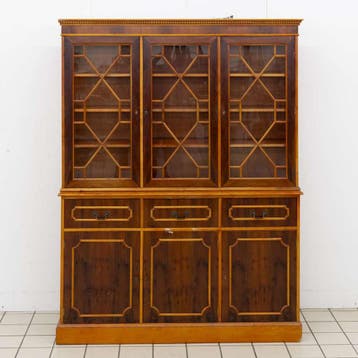 Mahoniehouten Boekenkast Engeland., Ophalen of Verzenden, Nieuw