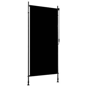 vidaXL Rolgordijn voor buiten 100x270 cm antraciet, Verzenden, Nieuw