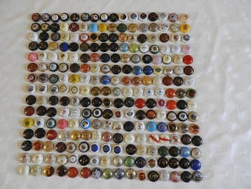 Champagne capsules (240) - Staal
