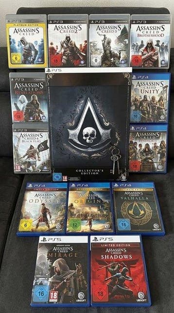 Sony - PlayStation 5 - MEGA LOTTO UBISOFT Assassins Creed, Nieuw