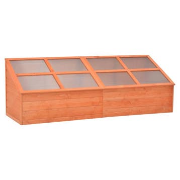 vidaXL Tuinkas 180x57x62 cm hout, Tuin en Terras, Verzenden, Nieuw