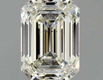 1 pcs Diamant (Natuurlijk) - 1.01 ct - Smaragd - I - VS2 -, Nieuw