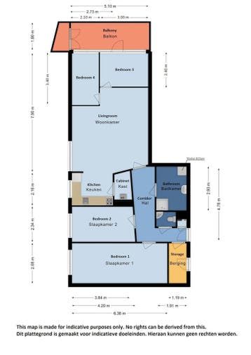 Eigen Kamer aan Bernsteinstraat, Capelle aan den IJssel, 50 m² of meer