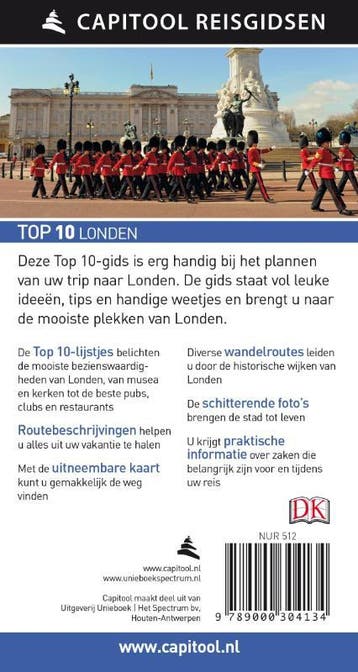 Londen / Capitool Reisgidsen Top 10 9789000304134 Capitool, Verzenden, Gelezen, Capitool