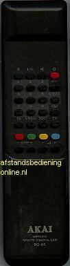 Afstandsbediening Akai rc-85, Ophalen of Verzenden, Nieuw, Origineel
