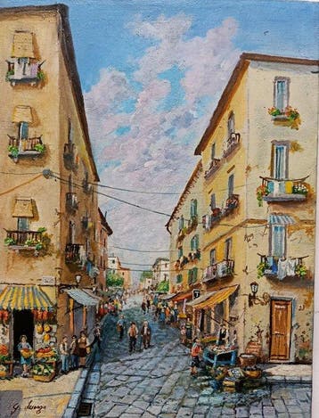 Giuseppe Luongo (1948) - Vicolo di Napoli
