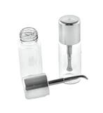 Teletoot doseer potje - wit glas     Medium glazen potje, Ophalen of Verzenden, Nieuw