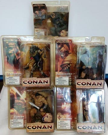 McFarlane - Action figure Set complet Conan le barbare The, Nieuw