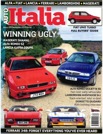 2018 AUTO ITALIA MAGAZINE 274 ENGELS, Boeken, Auto's | Folders en Tijdschriften, Nieuw, Author
