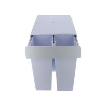 4goodz duo inbouw prullenbak afvalscheiding 26 cm breed - 30, Verzenden, Nieuw