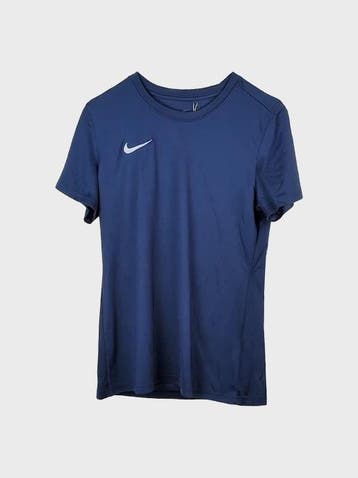 Nike Sport T-shirt Heren maat S Marineblauw Vintage, Blauw, Nike, Ophalen of Verzenden, Zo goed als nieuw