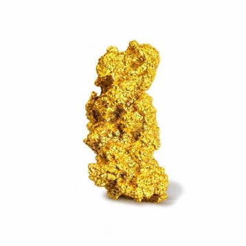 Goud Goud nugget - Hoogte: 10.32 cm - Breedte: 4.9 cm- 1.18