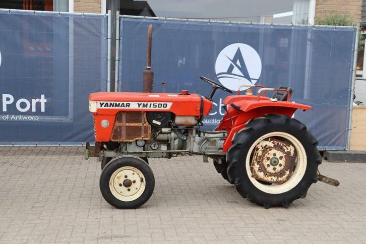 Veiling: Minitractor Yanmar YM1500 Diesel, Zakelijke goederen, Agrarisch | Tractoren, Gebruikt, Overige merken, tot 2500, meer dan 160 Pk