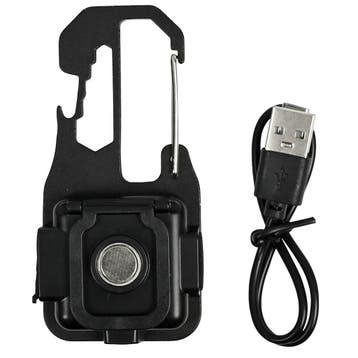 Hofftech Compacte sleutelhanger zaklamp - 380 lumen - opl..., Verzamelen, Sleutelhangers, Ophalen of Verzenden, Nieuw