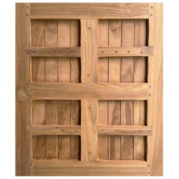 Tafelblad teakhout rechthoek 70 x 60 cm en 3 cm dik - teak, Ophalen of Verzenden, Nieuw in verpakking, Meubilair
