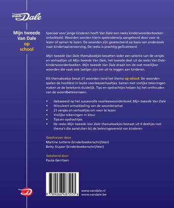 Op school / Mijn tweede Van Dale themaboekjes 9789066487253, Boeken, Verzenden, Zo goed als nieuw, Martine Letterie