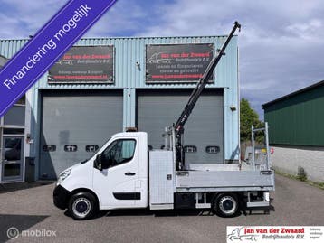 Renault Master opel movano T35 2.3 DCI Open laadbak Hydrauli, Gebruikt, Euro 6, Renault, Wit