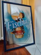 Fischer - Spiegel - Glas, Hout - Quadro Reclamesbord