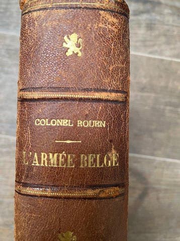 Charles August Rouen - Larmée Belge - 1896-1896