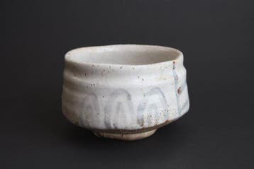 Shino ware - Signed by Kato Keishu () - Theekom - Chawan
