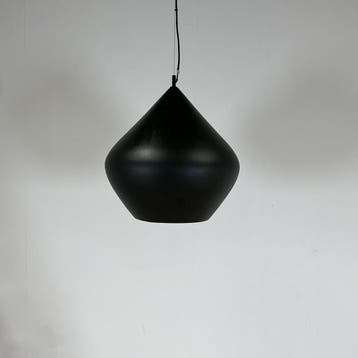 TweedehandsTom Dixon Beat Stout hanglamp, zwart - messing, Ophalen of Verzenden, Gebruikt