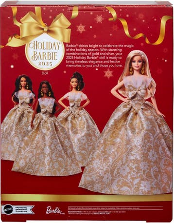 Barbie Signature - Feestelijke Holiday Barbiepop 2025, Kinderen en Baby's, Ophalen of Verzenden, Nieuw