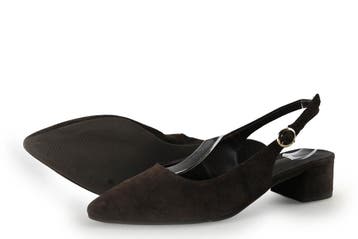 No Stress Slingbacks in maat 40 Bruin, Kleding | Dames, Schoenen, Bruin, Verzenden, Zo goed als nieuw, No Stress