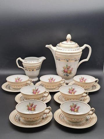 Raynaud & Cie Limoges - Drinkservies (9) - Porselein